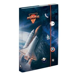 OXY BAG MARS Space A4 Füzetbox űrhajós és rakéta mintával - Füzetbox