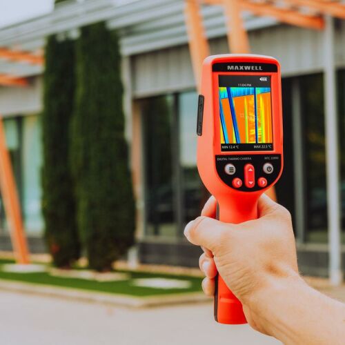 Digitális hőkamera - Érintőkijelzővel, akkumulátorral és microSD kártya foglalattal 122401718