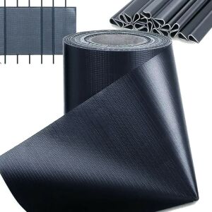 Ochranná clona, ?čierne tienidlo 19cmx35m, s 20 spojovacími prvkami, 450g/m2 135465162 - Malatec