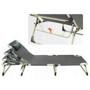 Turisztikai mező ágy összecsukható nappali ágy állítható háttámla kanada 122402360 - Kempingágy