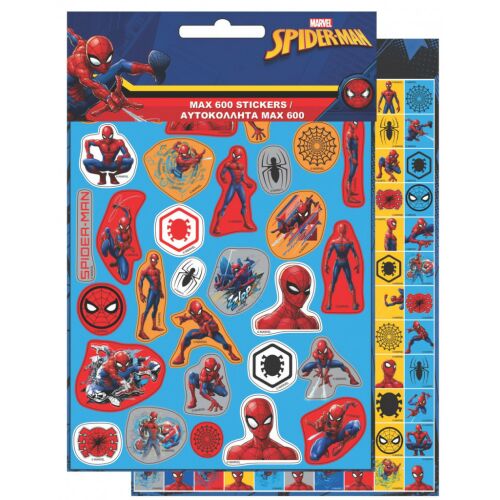 Pókember Dark 600 darabos matrica szett 122900079