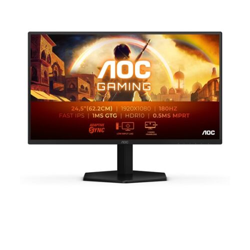 Aoc gaming 180hz ips monitor 24.5" 25g42e, 1920x1080, 16:9, 300cd/m2, 1ms, hdmi/displayport 25G42E
