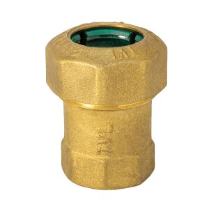 TECNOVIELLE KPE réz belső menetes átmeneti idom, 32mmx1"B 123133404 - KPE idom