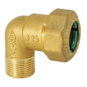 TECNOVIELLE KPE réz könyök, 32mmx1"K 123133428 - KPE idom