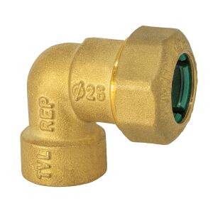 TECNOVIELLEKPE réz könyök, 32mmx1"B 123133429 - KPE idom