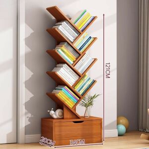 BeComfort KH03-2 raft din lemn cu sertar, 34x20x120 cm, perfect pentru depozitarea cărților și a altor articole - Depozitare pantofi, Fotolii suspendate, Fotolii, Scaune suspendate și Biblioteci și rafturi