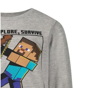 MINECRAFT Steve blúzka s dlhým rukávom, veľkosť 152 136151960 - Minecraft