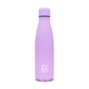 Lila CoolPack Drink & Go 500ml isolierte Edelstahl-Trinkflasche - Thermoskannen und Getränkehalter