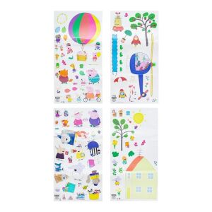 Peppa Pig Wandaufkleber für Kinder 136152071 - Wandsticker für Kinder