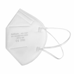 Masca FFP2 Alba, 5 straturi, ambalata individual 122414075 - Mască pentru gură