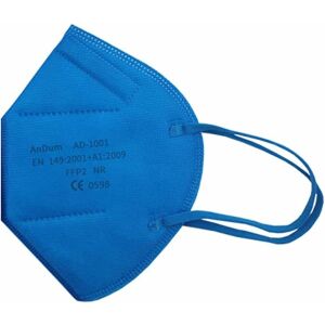 Hellblaue FFP2-Masken 30er Set, Modell AD-1001, 5-lagig, einzeln verpackt 122414039 - Mundschutz