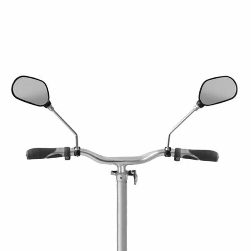 Kerékpáros tükörkészlet fényvisszaverő szalaggal, könnyű felszerelés, fekete színű 122414854