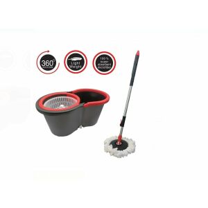 Sada rotačného mopu s vedrom a žmýkačom, mikrovláknová mopová hlava, ľahko sa ukladá - Čistiace zariadenia