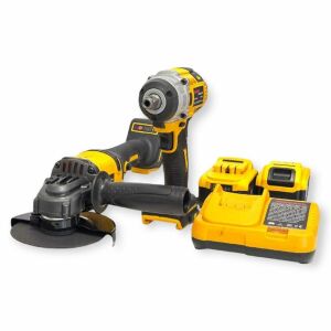 Kraftech KT/BACD-48Vi akkus szerszámkészlet, tartalmaz sarokcsiszolót és ütvecsavarozót - KrafTech