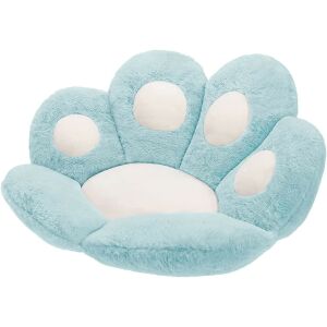 KipHome Macska Mancs Székpárna, világoskék, székhez, kanapéhoz vagy padlóhoz, kényelmes és stílusos - Székpárna