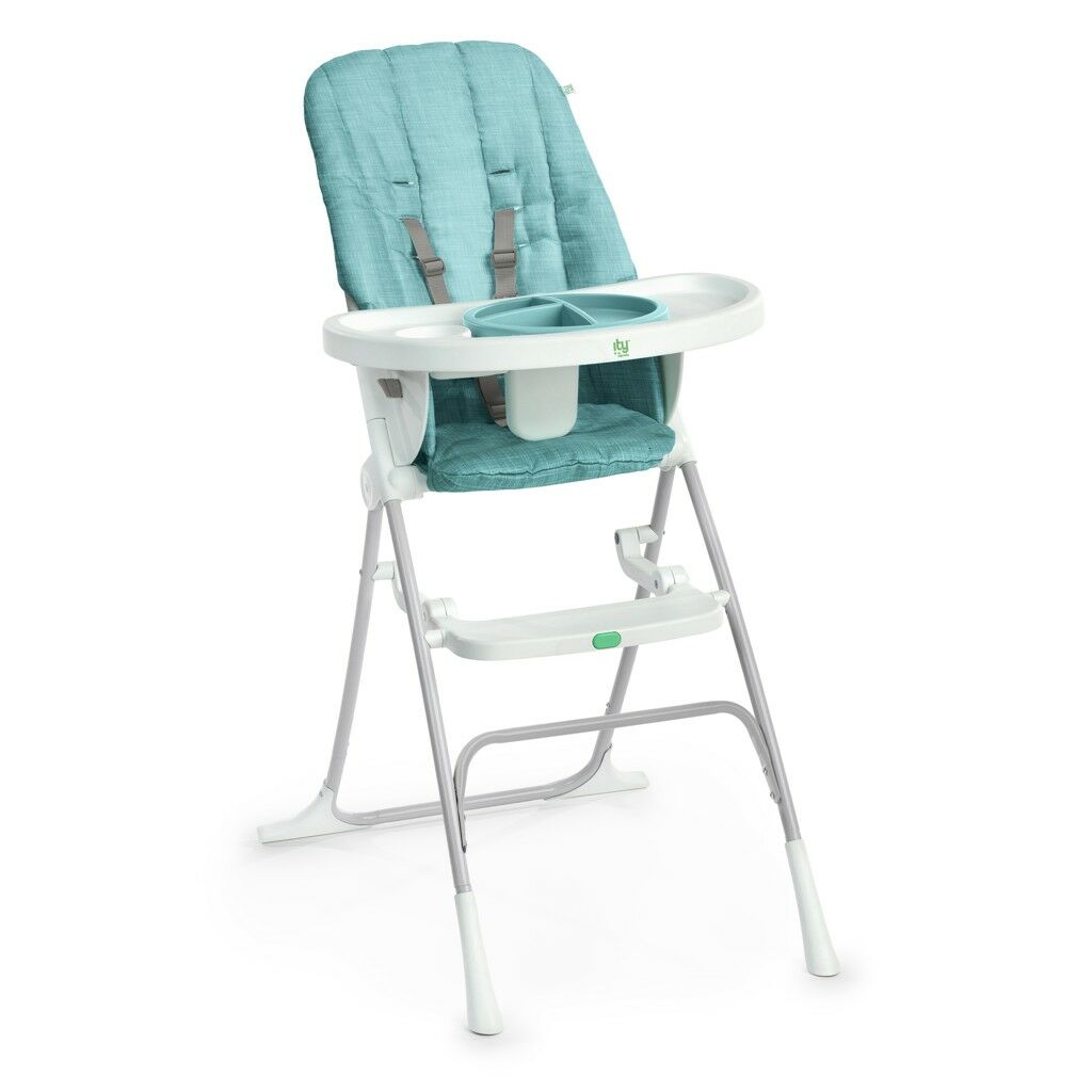 E-shop INGENUITY Stolička jedálenská skladacia Sun Valley™ Teal 6m+ do 15 kg