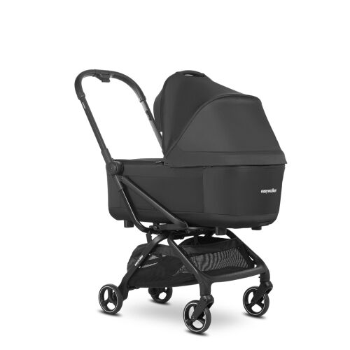 EASYWALKER Mózeskosár Rockey S/M/L Pure Black