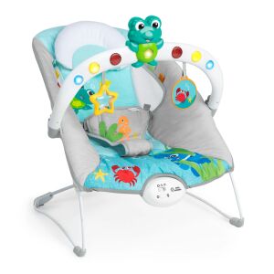 Baby Einstein Ocean Explorers Kick to It Neptune vibrating bouncer with lights, music, and ocean sounds - Baby Einstein