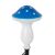 Entac Solarne Światło Sznurowe w Kształcie Grzyba, niebieskie, LED, lampa ogrodowa, oświetlenie zewnętrzne