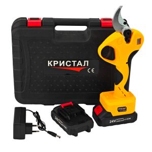 DDT-CRISTAL akkumulátoros kerti olló akkumulátorral és töltővel - DDT