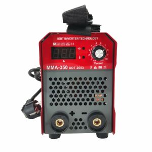 DDT PROFESSIONAL DDT-2003 MMA-350 Inverter-Schweißgerät, Vorderansicht, digitales Display, IGBT-Technologie - DDT