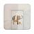 CEBA Basic Elephant Family changing pad, soft and comfortable