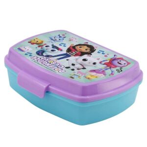 Netflix Gabi Puppenhaus Sandwichbox/Snackbox 122438552 - Lebensmittel- und Getränkebehälter für Kinder