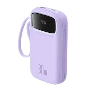 Baseus QPow 2 powerbank, 20000mAh, 30W, 2xUSB-C (purple)