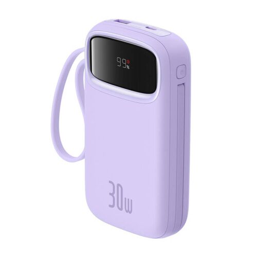 Baseus QPow 2 powerbank, 20000mAh, 30W, 2xUSB-C (purple)