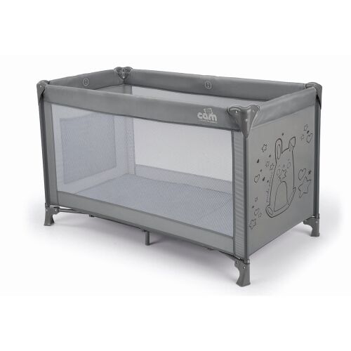 CAM Sonno 265 putni krevetić, sivi prijenosni krevetić za dojenčad i malu djecu