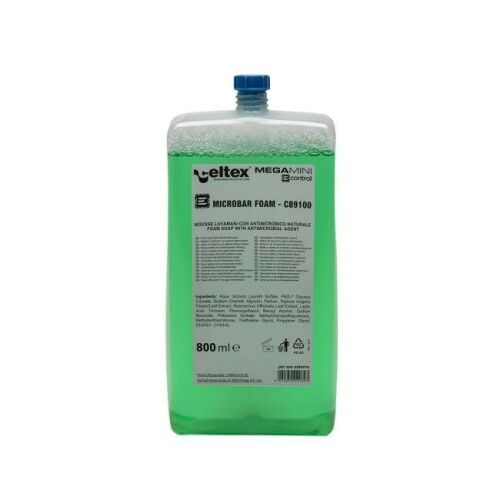 Celtex E-Control antimikrobiális hatású habszappan, 800 ml 122445750
