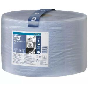 Tork ipari papír W1 Advanced 420, 2r., kék, 510m/tek 122446400 - Tork