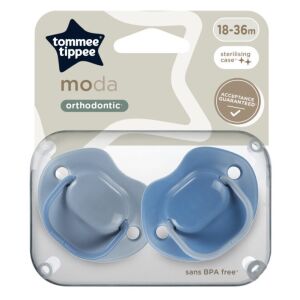 Tommee Tippee Moda játszócumi 2db 18-36hó - kék/kék 122447199 - Tommee Tippee