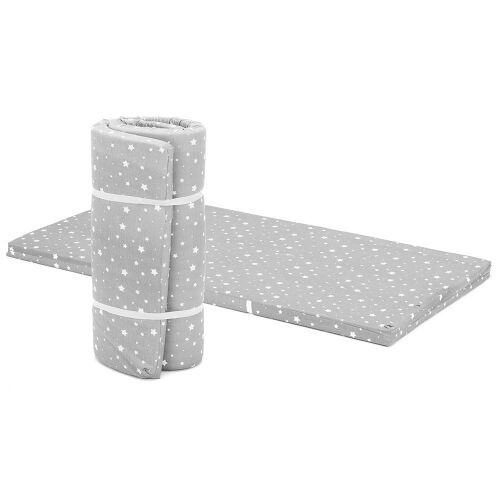 Fillikid utazóágy matrac 120x60x4cm-Szürke 158513328 - Baba és gyerek matrac