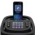 SAL PAR2100BT party speaker control panel with smartphone playing music