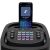 SAL PAR2100BT party speaker control panel with smartphone playing music