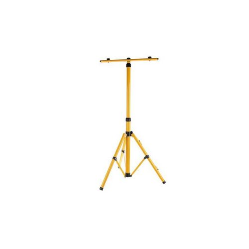 Stativ reglabil cu trei picioare pentru reflectoare și lămpi de lucru, 55-155cm, galben
