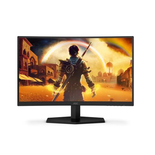 Aoc zakrivený herný 180hz monitor 23,6" c24g42e, 1920x1080, 16:9, 250cd/m2, 0,5ms, hdmix2/displayport, reproduktor C24G42E 122456326