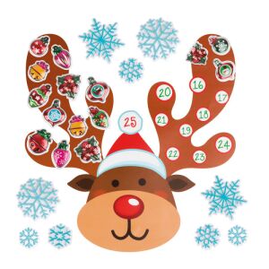 Öntapadós falmatrica adventi kalendárium #fa