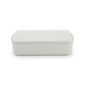 Brabantia Make&Take Food Box 1006283, 2 l, Inchidere etansa, fara BPA, Gri deschis 122472107 - Transportatori de alimente și băuturi