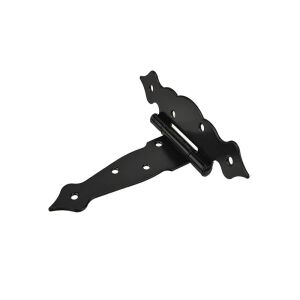 Balama rustica decorativa pentru porti si usi culoare negru 140x50x48x2.5 mm 122473311 - Fixator