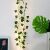 mesterséges borostyán girland, zöld levelek, 210 cm hosszú, esküvőre, partira, otthoni dekorációhoz