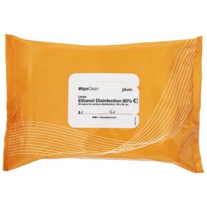 Plum WipeClean Ethanol Dezinfection 80% dezinfekčné obrúsky, veľ 122474616 - Čistiace prostriedky