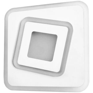 Avide Wand Design Oyster Timber mini LED Deckenleuchte, weiß, 32W - Deckenleuchten