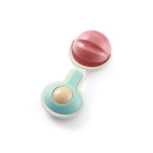BABYONO Rattle with chewing gum Barbell 0m+ 122474997 - BabyOno Rattle