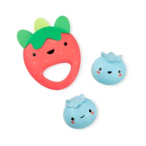 SKIP HOP Chrastítko Farmstand Berry Cute Band set of 3, 3m+ 122476023 - Rattle