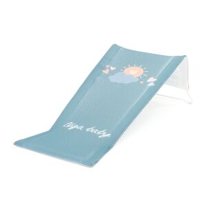 TEGA BABY turquoise baby bath support, bath seat for newborns, baby bath lounger, baby bath sling, baby bath hammock, baby bath chair, baby bath mat, baby bath safety, baby bath comfort, baby bath time - Baby Bath Support