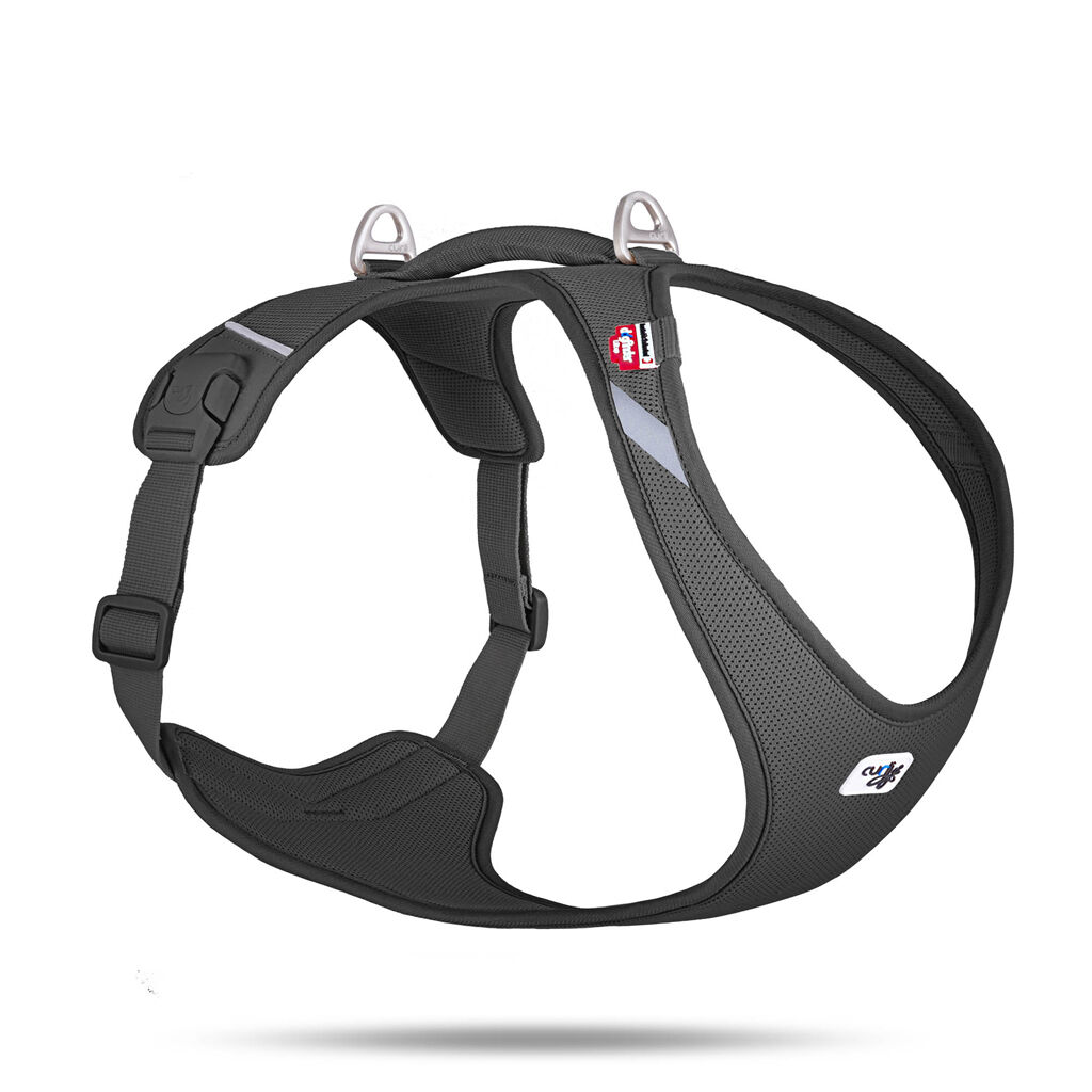 E-shop CURLI Postroj pre psov Belka Air-Mesh Black XL, 11,5-18 kg
