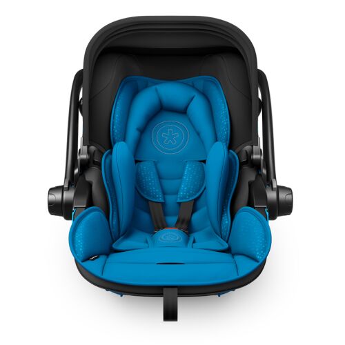 Kiddy Evoluna i-Size 2 car seat, Summer Blue color, front view