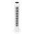 Tall white Home TWFR78 tower fan with oscillating function